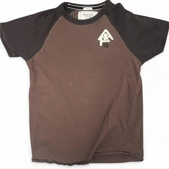 Abercrombie & Fitch Brown Muscle Tee - Picture 2 of 3